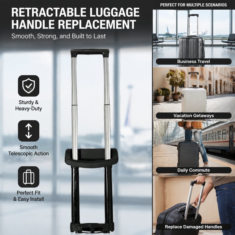 20/22Inch Telescopic Pull Rod For Luggage Repair | Shopee Malaysia