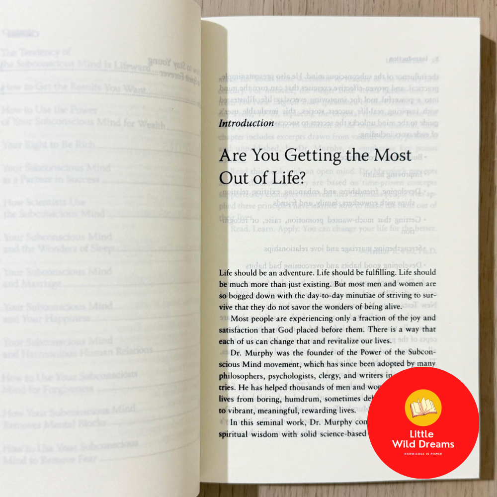 English Book : The Power of Your Subconscious Mind By Dr Joseph Murphy ...