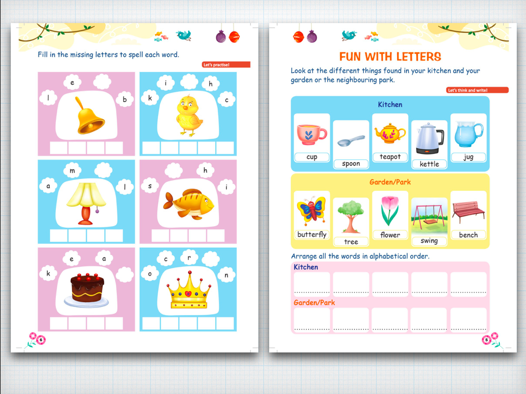MIND TO MIND Building Grammar Skills & Maths Skills for Ages 4-7 ...