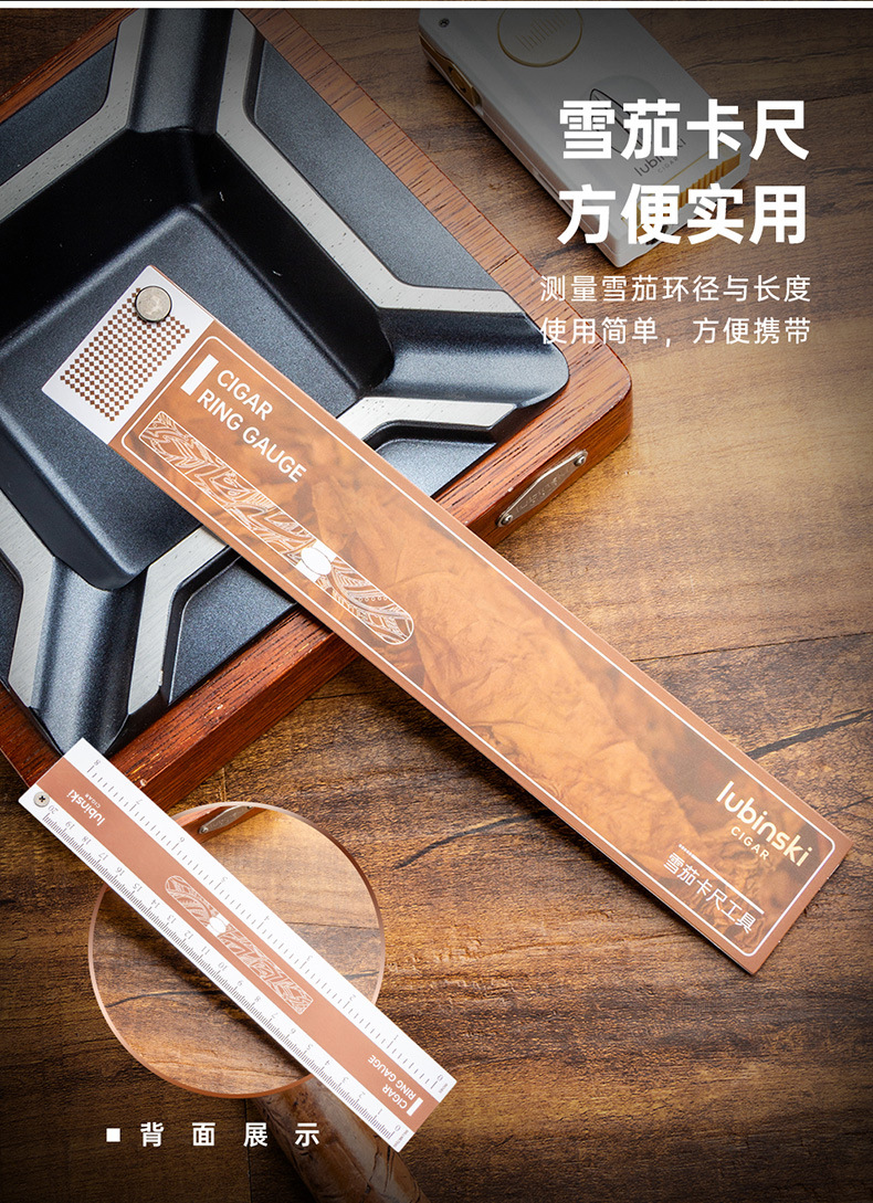 Lubinski Cigar Caliper Portable Ring Diameter Length mm Inches LUBINSKI ...