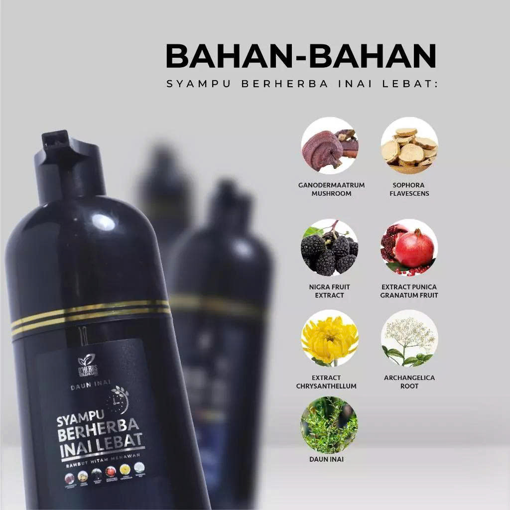 DHERBS Shampoo Inai Rambut Halal Sah Solat By Aliff Syukri Terlajak ...