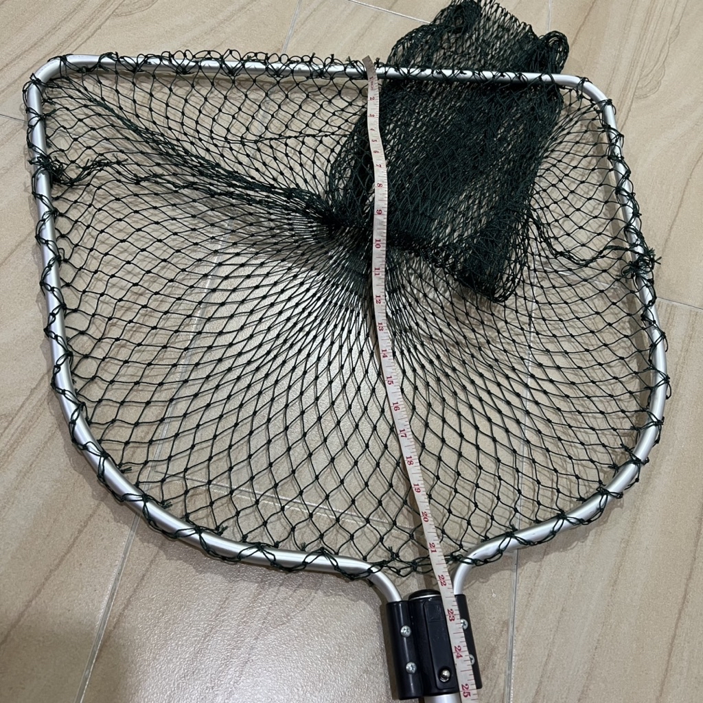 TANGGUK / SAUK FULL ALUMINIUM / FISHING LANDING NET / CIRCLE LANDING ...