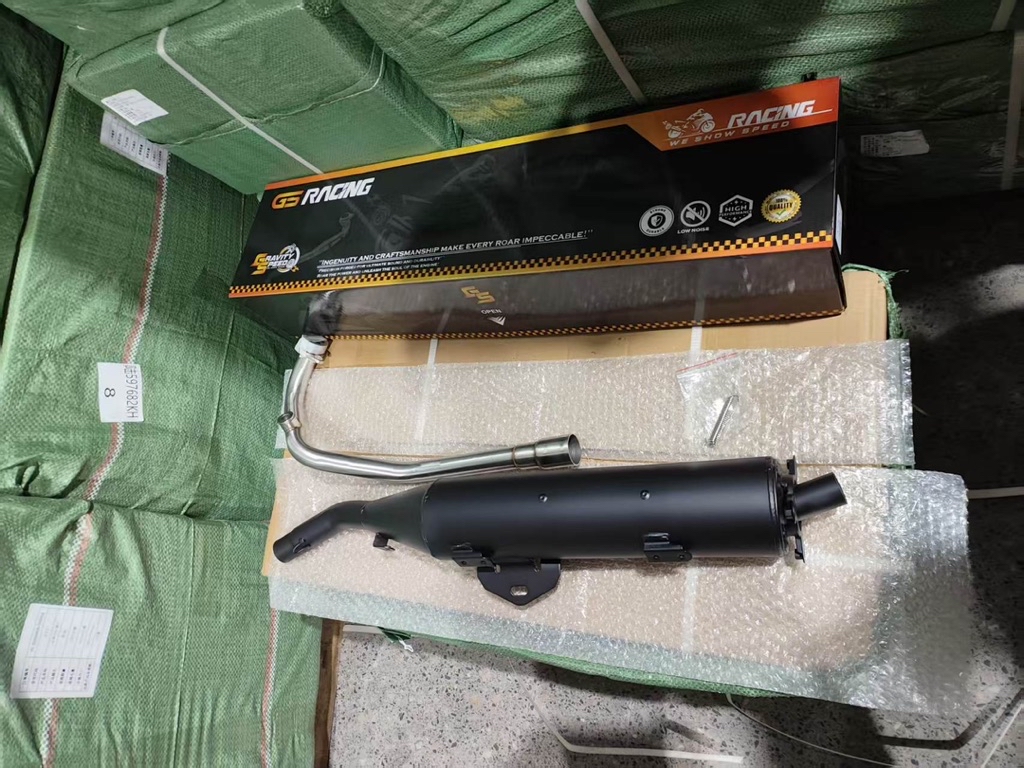 GS RACING BACK PRESSURE EXHAUST Y15 LC135 RS150 EKZOS RACING SENYAP ...