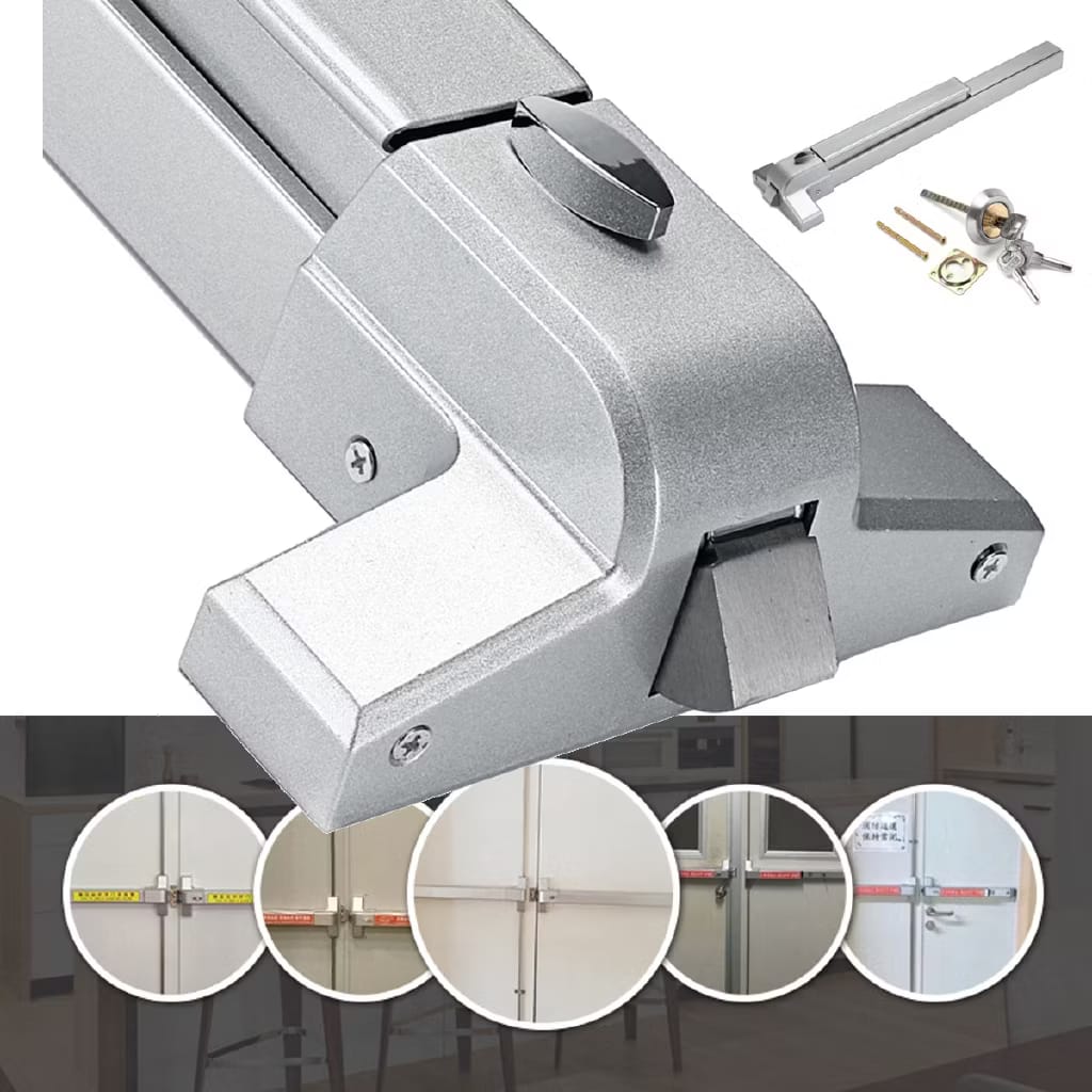Push Rod Lock Emergency Door lock Exit Lock 推按门锁 Fire Door Lock 65cm ...