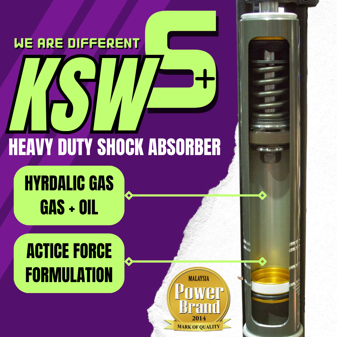 Ford Econovan - KSW (GAS) Heavy Duty Shock Absorber Depan & Belakang ...