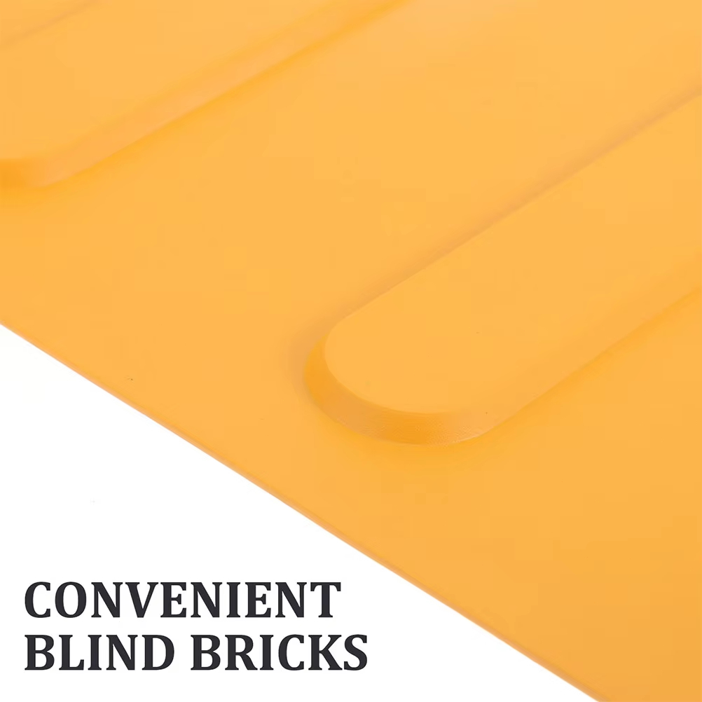 30*30cm Blind Road Sidewalk/Tacred Guide Floor/Safety Rubber Tile ...