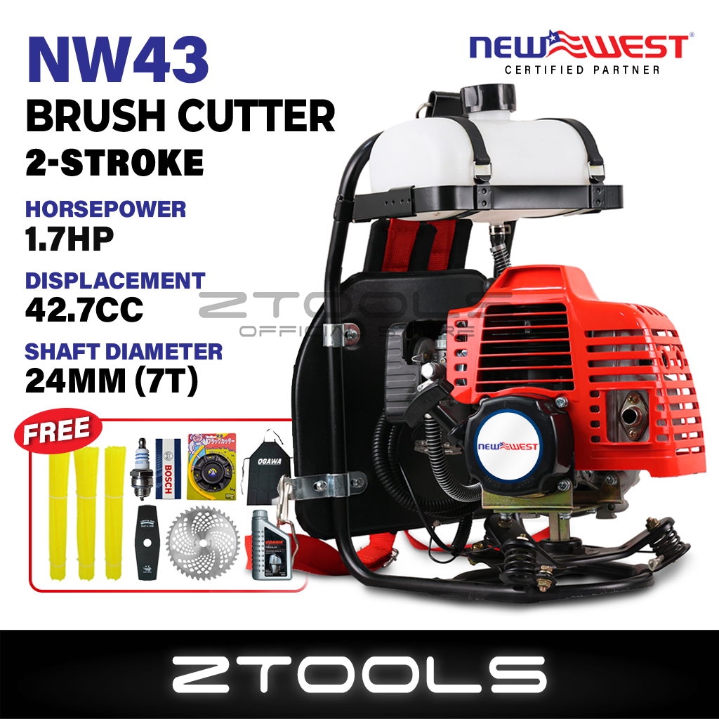 OGAWA BG430 BG430DT TB43 Brush Cutter 33CC/43CC/52CC 2-Stroke