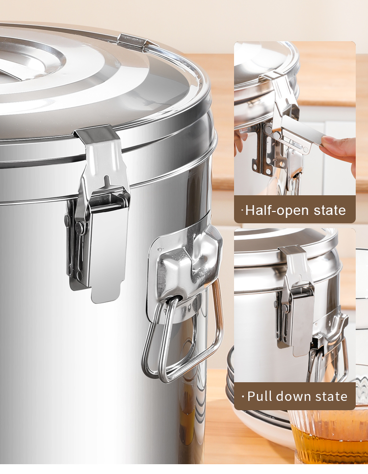 Stainless steel Ice/Hot bucket insulation bucket/Food grade insulation ...