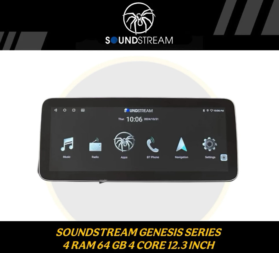 SOUNDSTREAM ANZUO GENESIS SERIES 4 RAM 64 GB 12.3 INCH 4 CORE ...