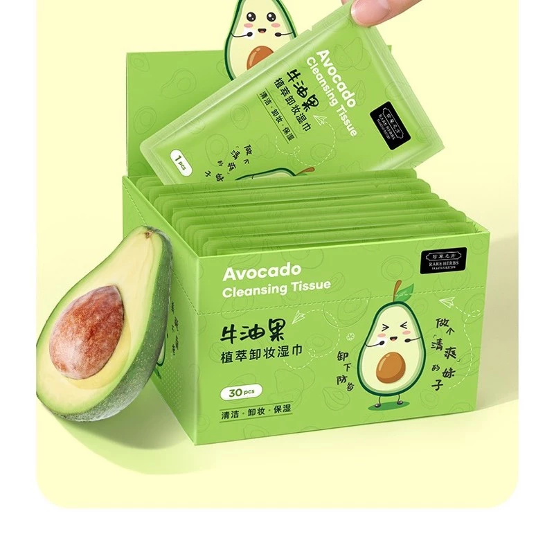 Makeup Remover Wipes Facial Cleansing Tissue Wash-free Makeup Wipes ...