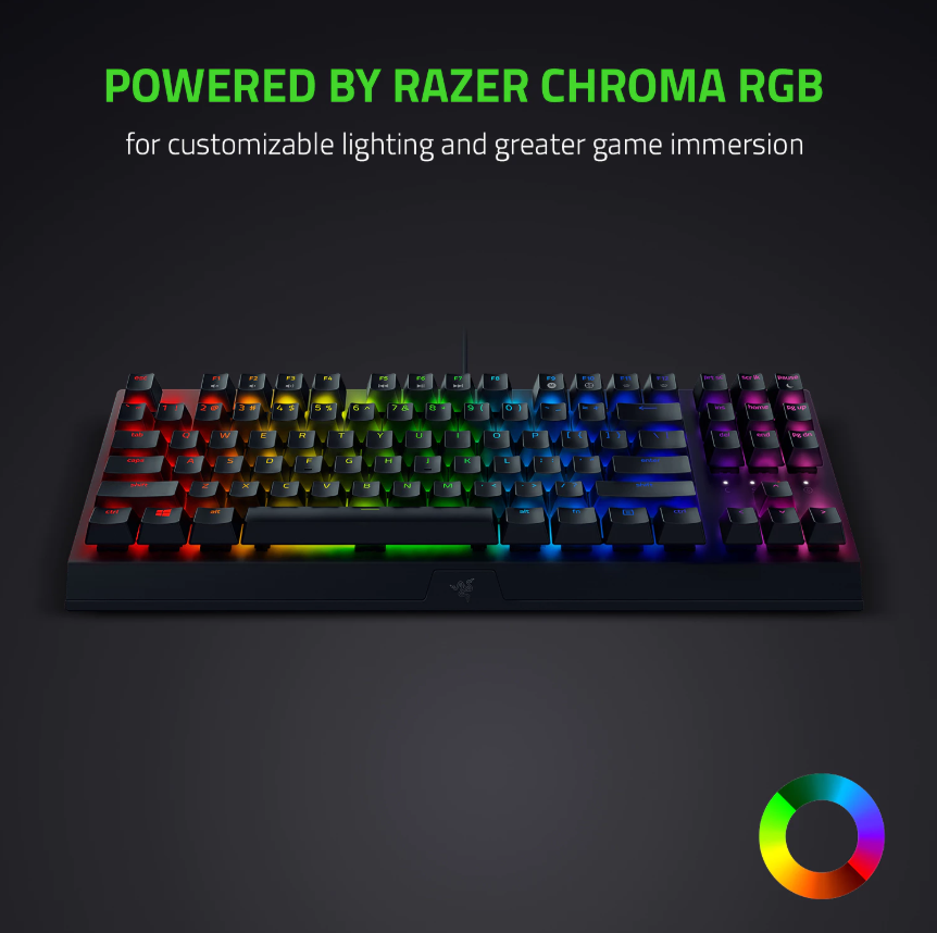 [Bundle] Razer BlackWidow V3 Tenkeyless Gaming Keyboard + Razer ...