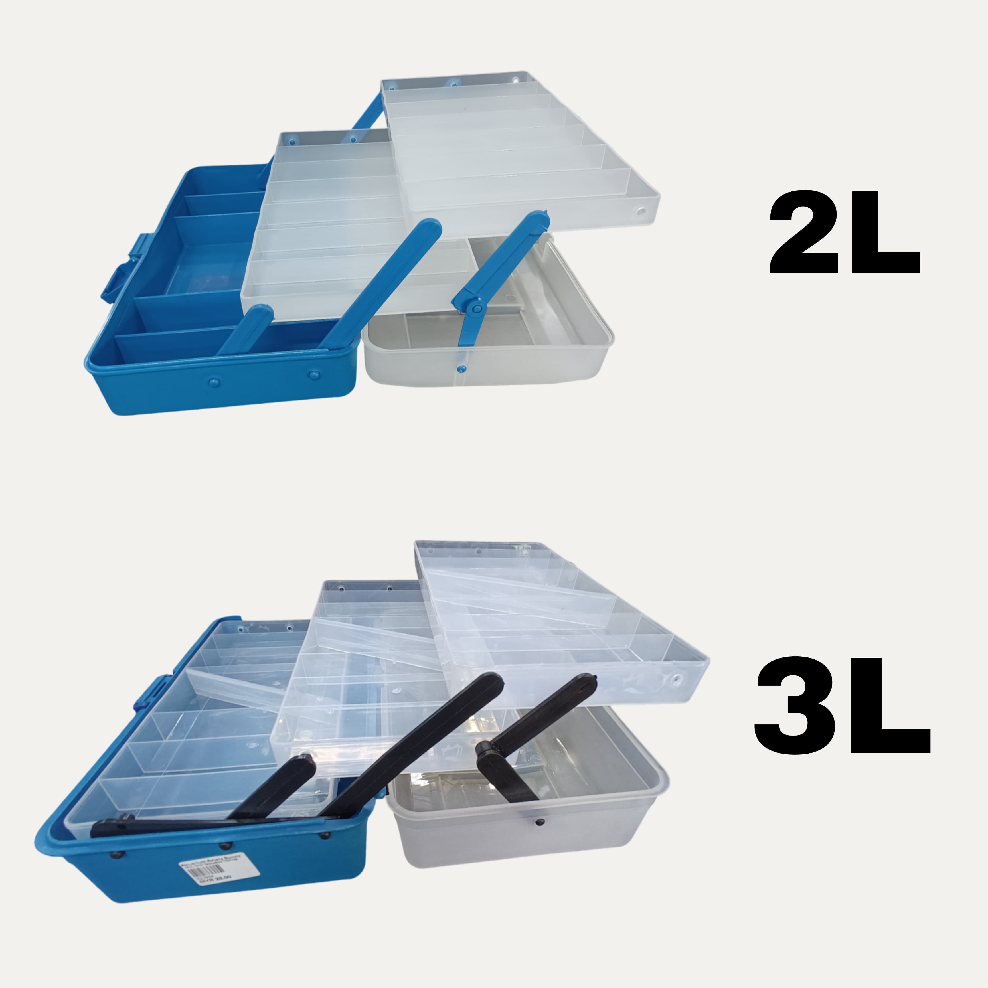 Felton Nakayama Tool Box 2L 3L Multipurpose Organiser Plastic Storage ...