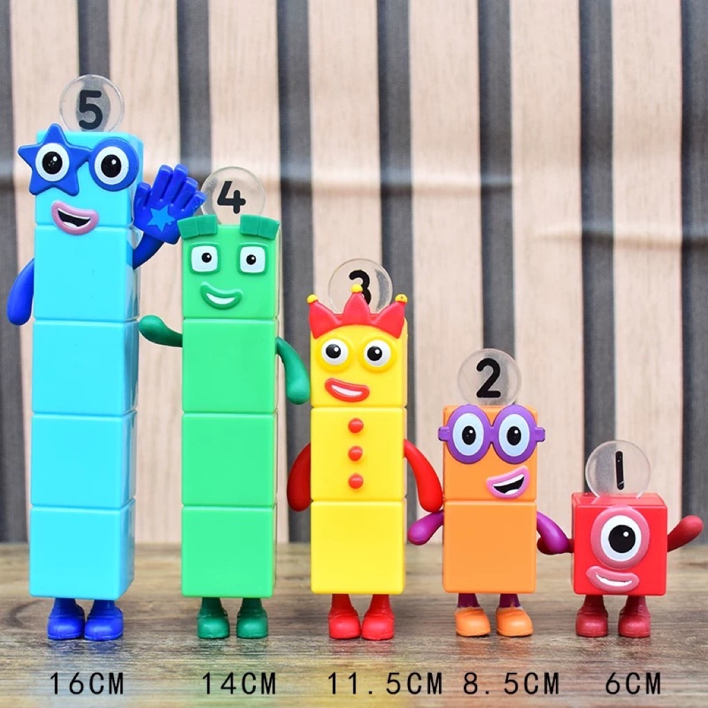 Numberblocks 1–10 Character Figures Set | Kids Learning Toy | Number ...