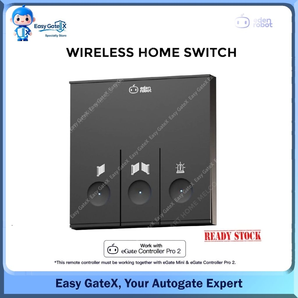 Gpro EGATE | Wireless Autogate Switch *No wiring needed | Shopee Malaysia