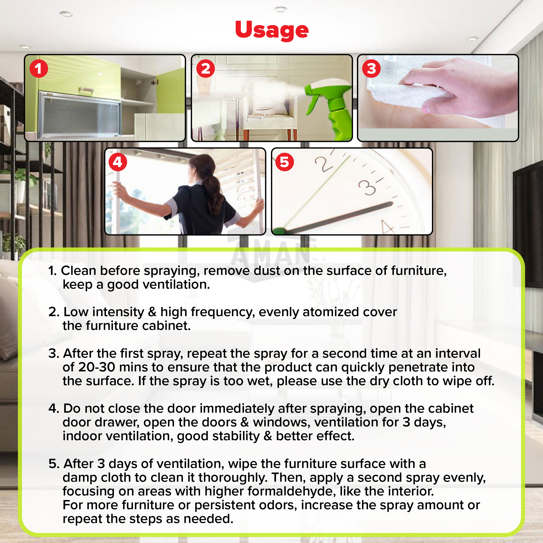 THEAOSON Formaldehyde Removal Formaldehyde Purifies Remover Renovation ...