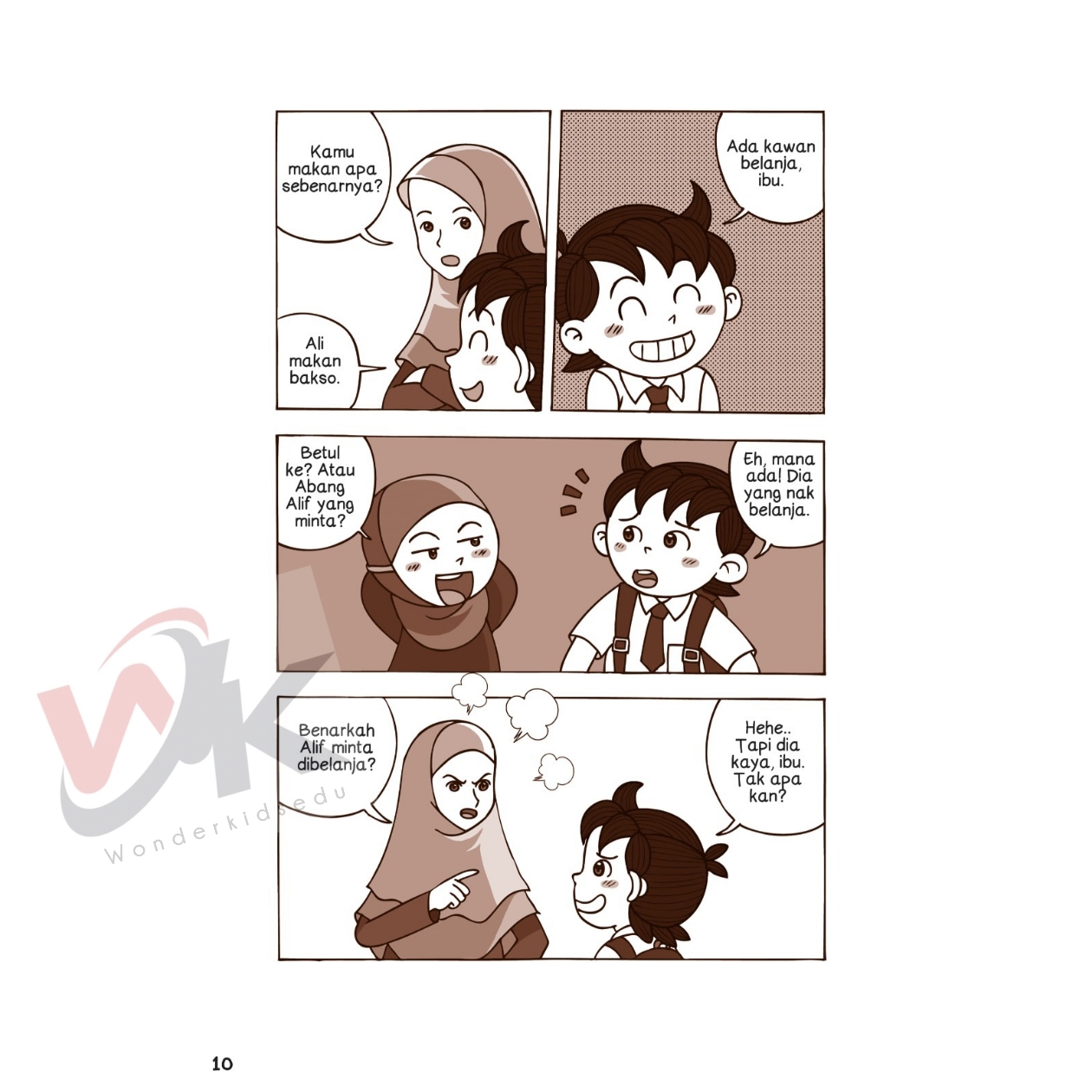 Siri Kisah Si Alif Komik Akhlak Mulia dan Ibadah Harian | Buku Cerita ...