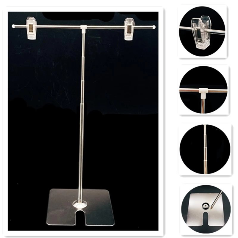 Table Top Price Display T Stand T Shape Banner Holder Stand Height ...