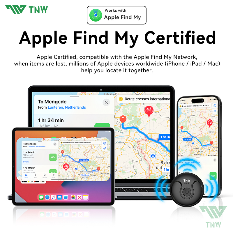 TNW TG03 Smart Tracker Mini For IOS Anti Lost Tracker Pet Locator Key ...