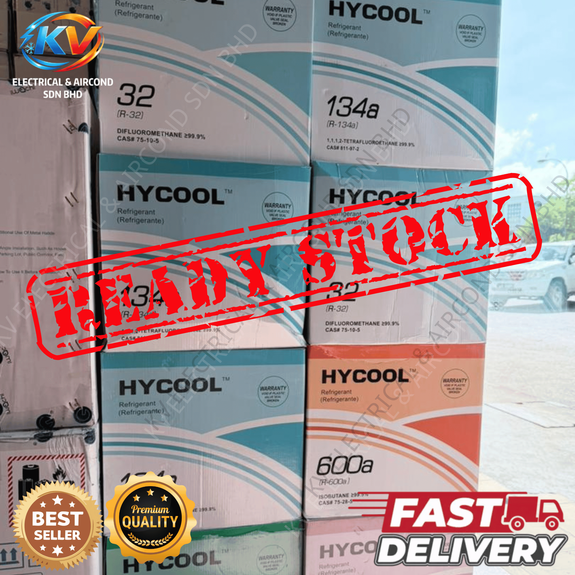(ORIGINAL) HYCOOL REFRIGERANT GAS FOR AIRCOND USE/REFRIGERATOR USE/CAR ...