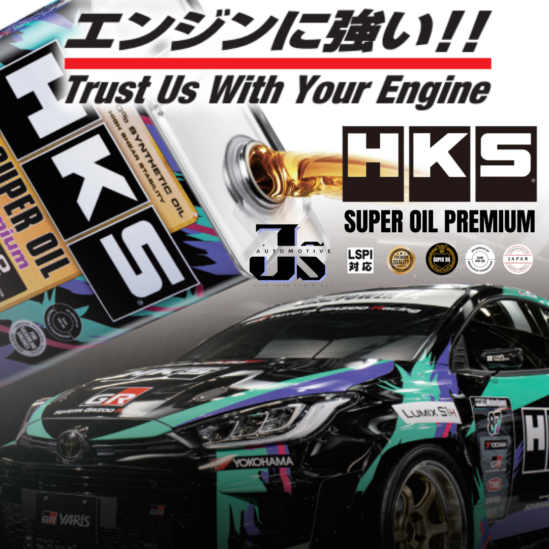 HKS Super Oil Premium 0w20 Fully Synthetic Engine Oil Minyak Hitam ...