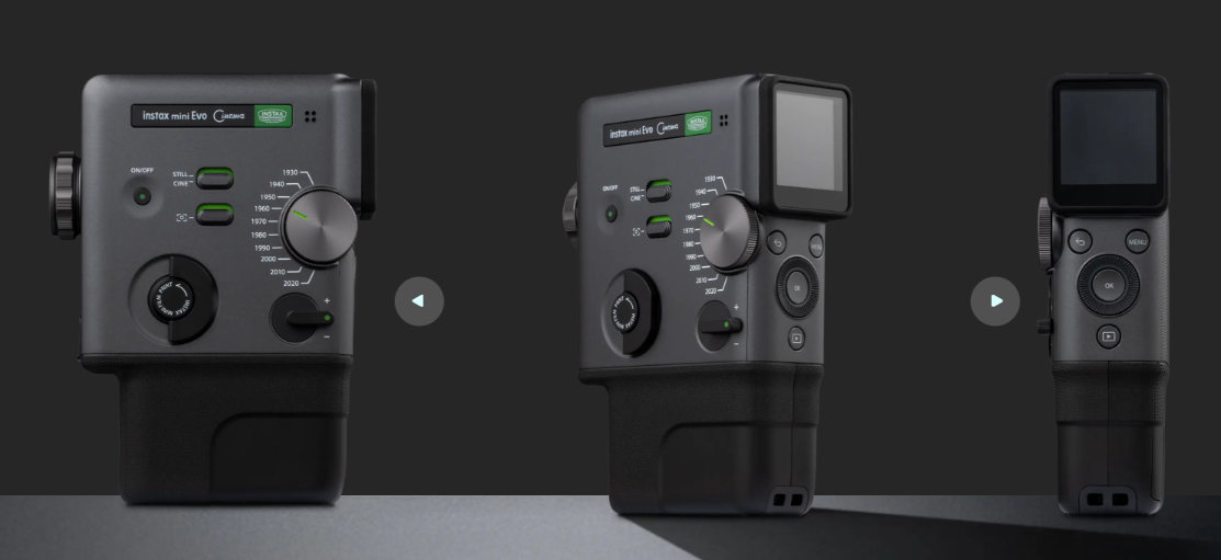 【2026 Debut】Fujifilm instax mini Evo Cinema 3-in-1 Hybrid Instant ...