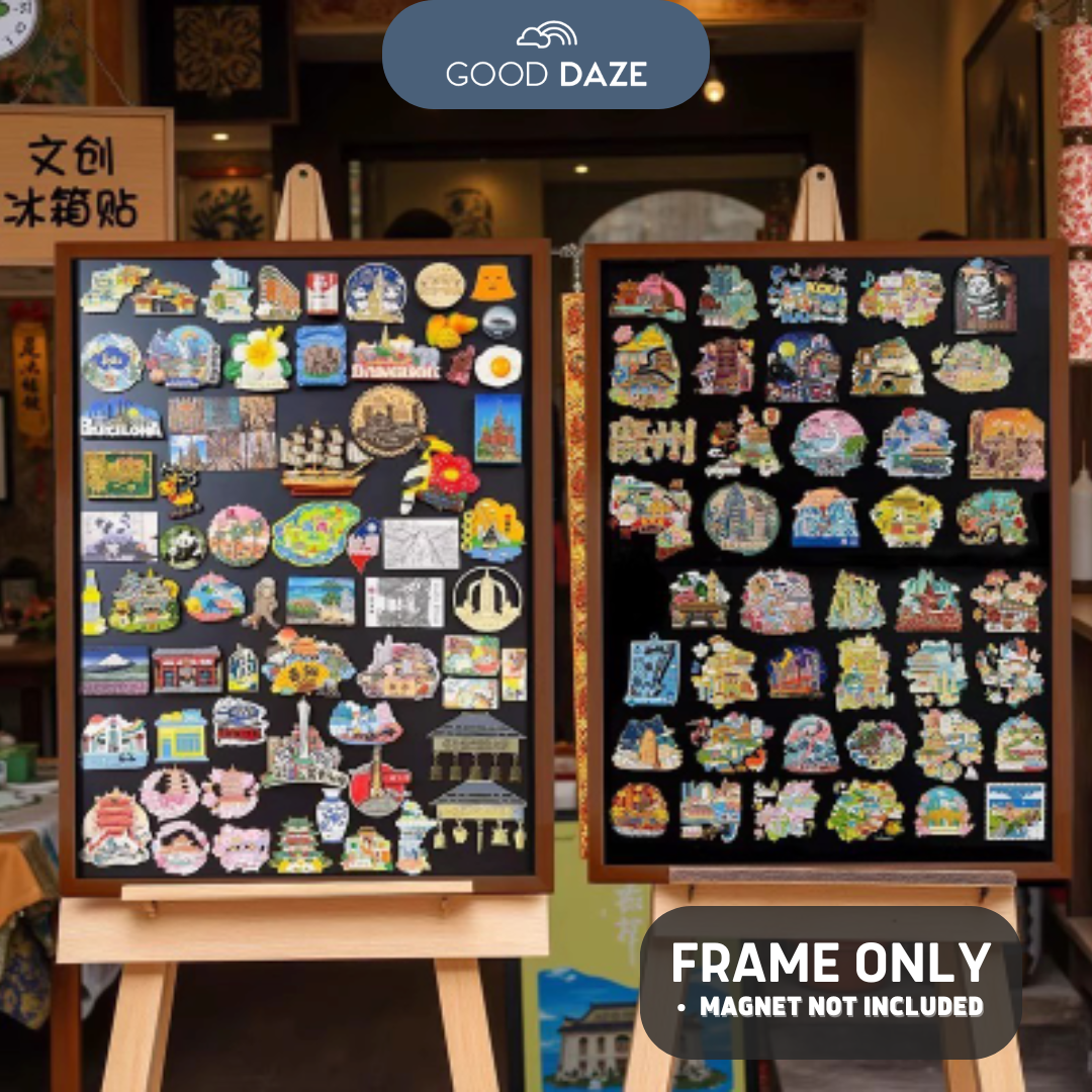 GOOD DAZE Magnetic Blackboard Makeup Wall Retro Message Board ...