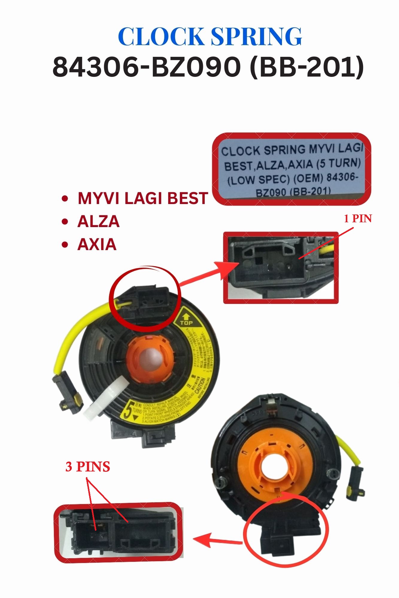 Perodua Myvi / Avanza / Viva / Myvi Lagi Best / Icon / Alza/ Axia ...