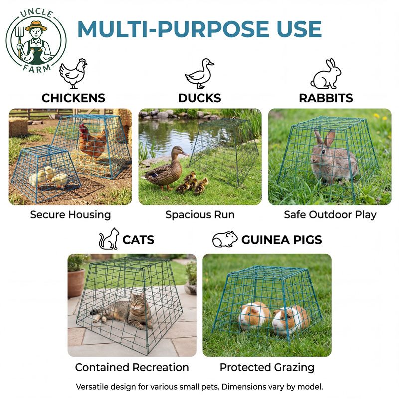Kandang ayam Chicken Cage Foldable Duck Cage Rabbit Cage Outdoor ...