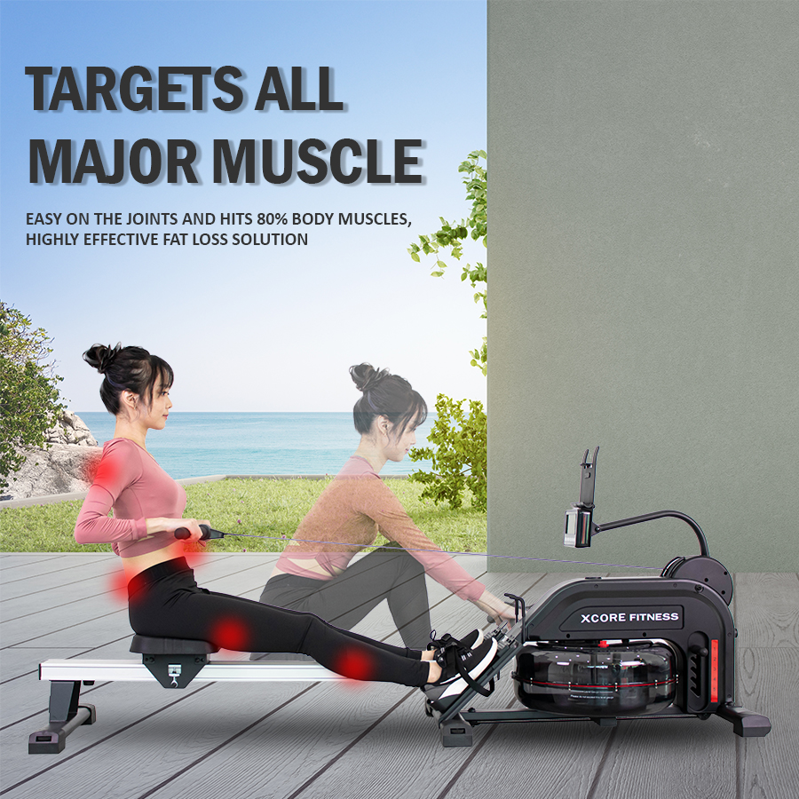 Semi Commercial Water Rowing Machine XC7116 | Shopee Malaysia