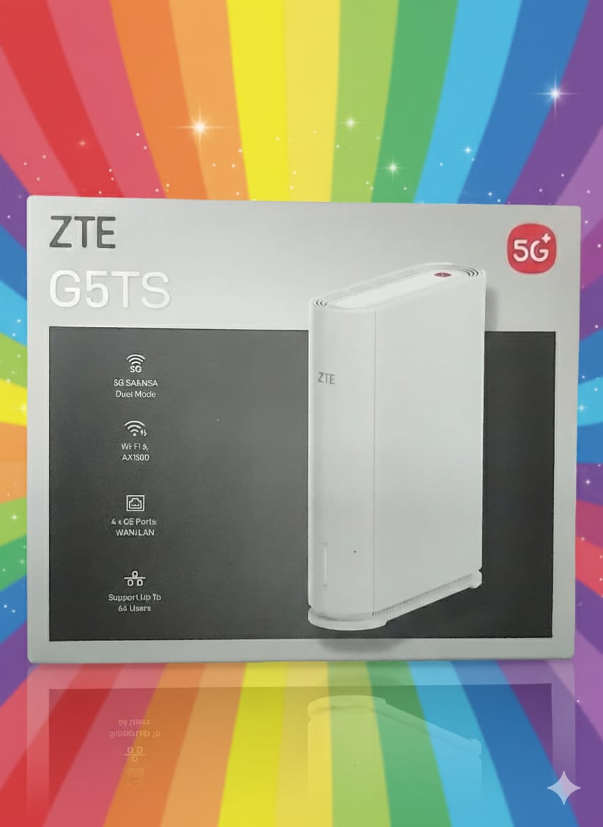 [TERBARU 2026] ZTE G5TS 5G Router Sim Card Wireless WiFi 6 AX1500 ...