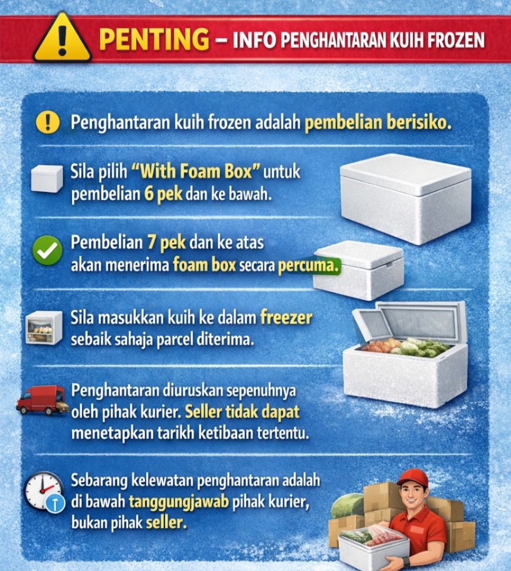 Kuih Frozen - AZFA - Karipap Pusing / Karipap Pusar (10 biji) - Frozen ...