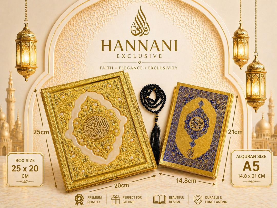 PREMIUM SET AL QURAN HANTARAN METAL BOX BELI UNTUK HADIYA EXCLUSIVE ...