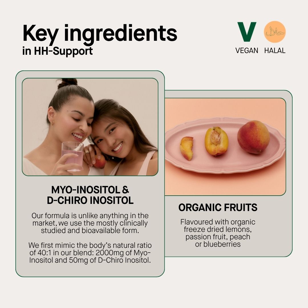 [LIMITED EDITION] Moom Health™ Happy Hormones White Peach, HH-Support ...