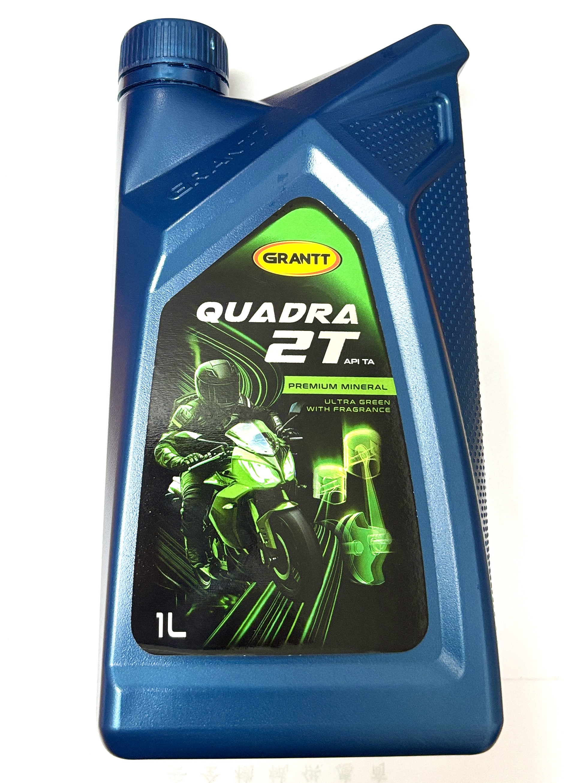 1L GRANTT QUADRA 2T ULTRA GREEN WANGI . API:TA MOTORCYCLE OIL PRODUC BY ...