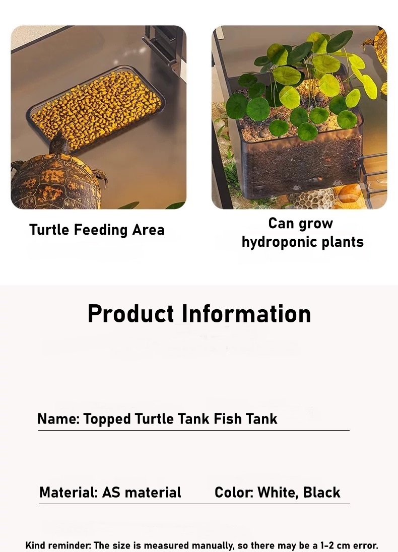 Aquarium Desktop Fish Tank,Starter Kit Desk Aquarium,AS Plastic ...
