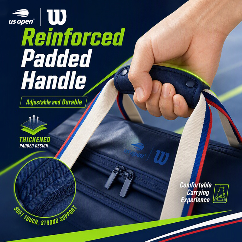 2-Racket Capacity | Wilson US Open 2026 Tennis Small Duffel Shoes ...