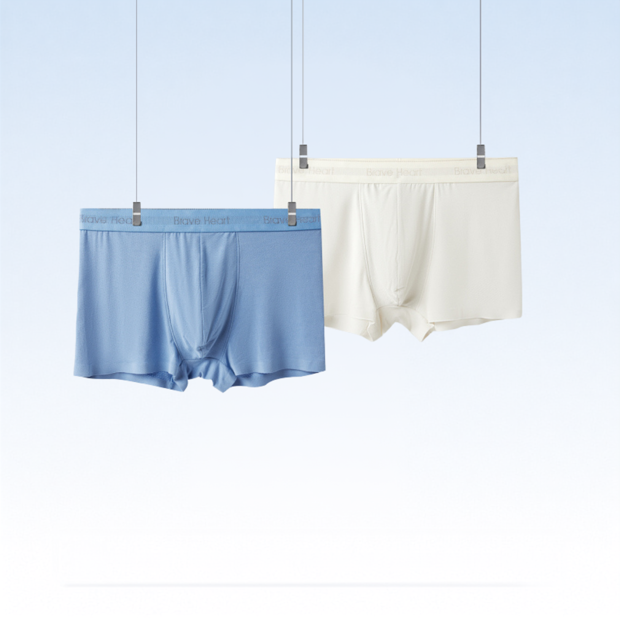 [New Arrival] HLA (2pcs) Soft Breathable Boxer Underwear Men (4 Styles ...