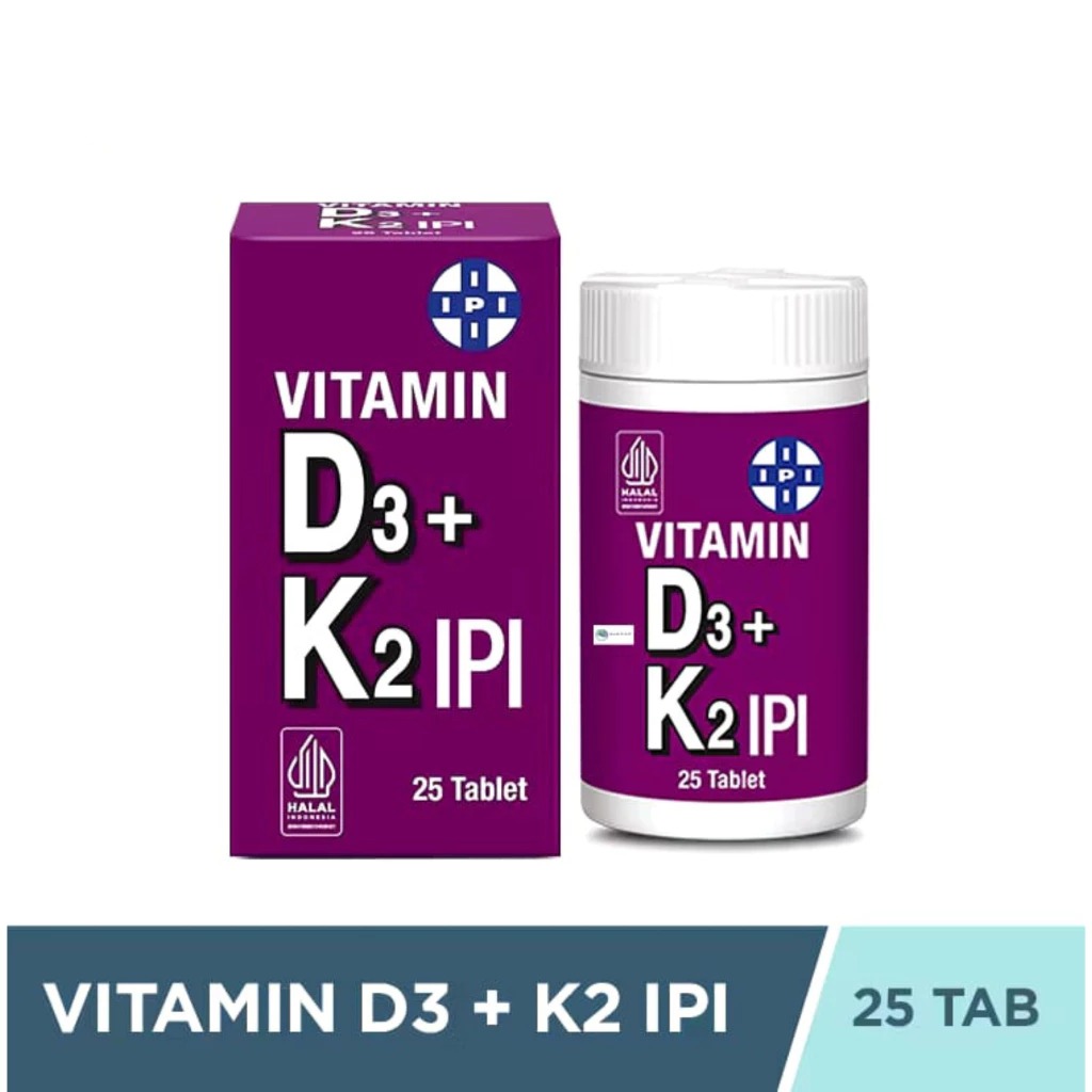 IPI D3 + K2 Vitamin Maintaining Body Resistance And Bone Health ...