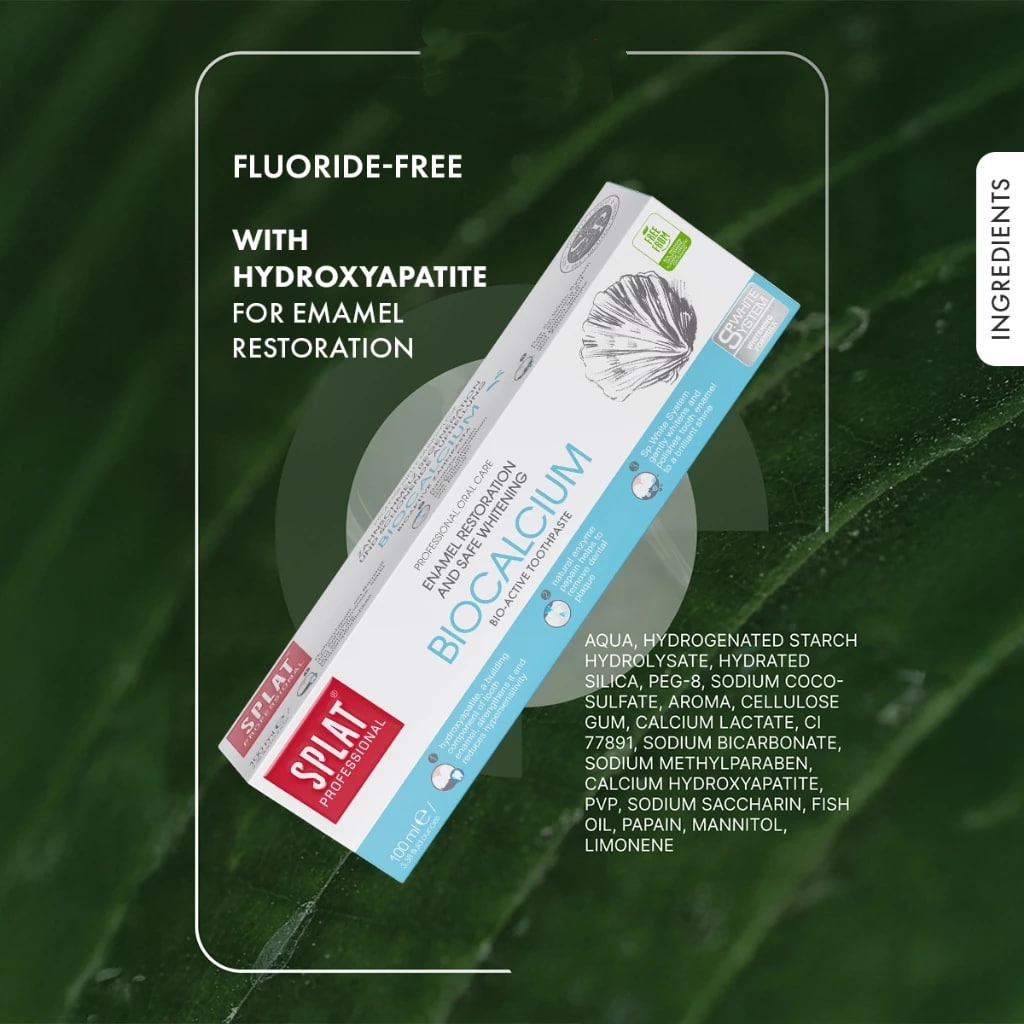 SPLAT Toothpaste Bio-Active Lavendersept White plus Biocalcium ...