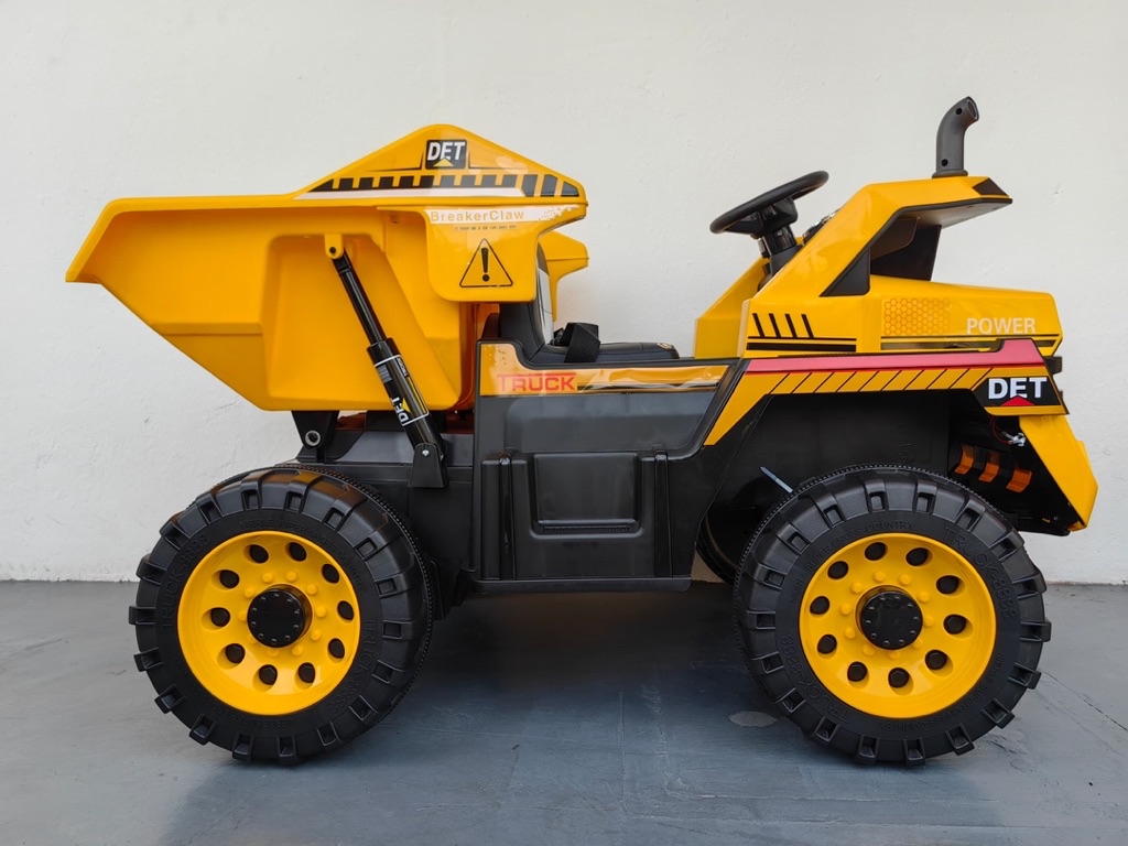KID RIDE ON ELETRIC LORRY DUMP TRUCK 12V DOUBLE SEAT LORI PASIR LORI ...