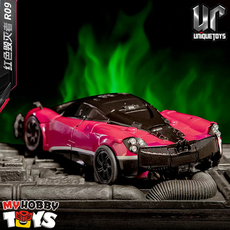 Unique Toys Transformable Robot - UT R09 R-09 Red Destroyer / Stinger ...