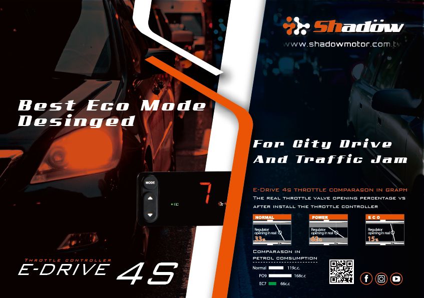 Shadow E-Drive 4S Throttle Controller (10A) - Volkswagen Golf V ...