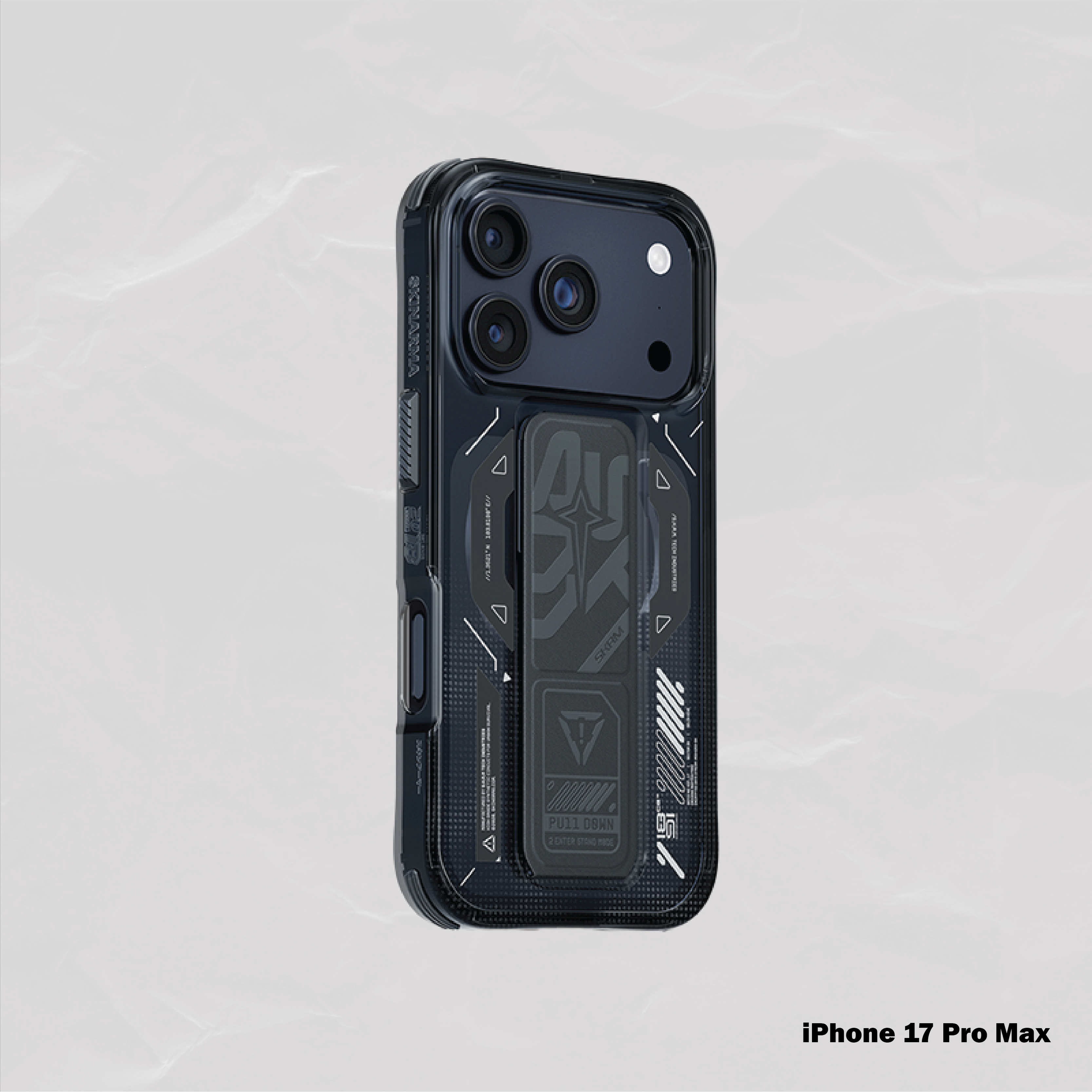 SKINARMA Helio Mag-Charge Case with Grip Stand for iPhone 17 Pro (6.3 ...
