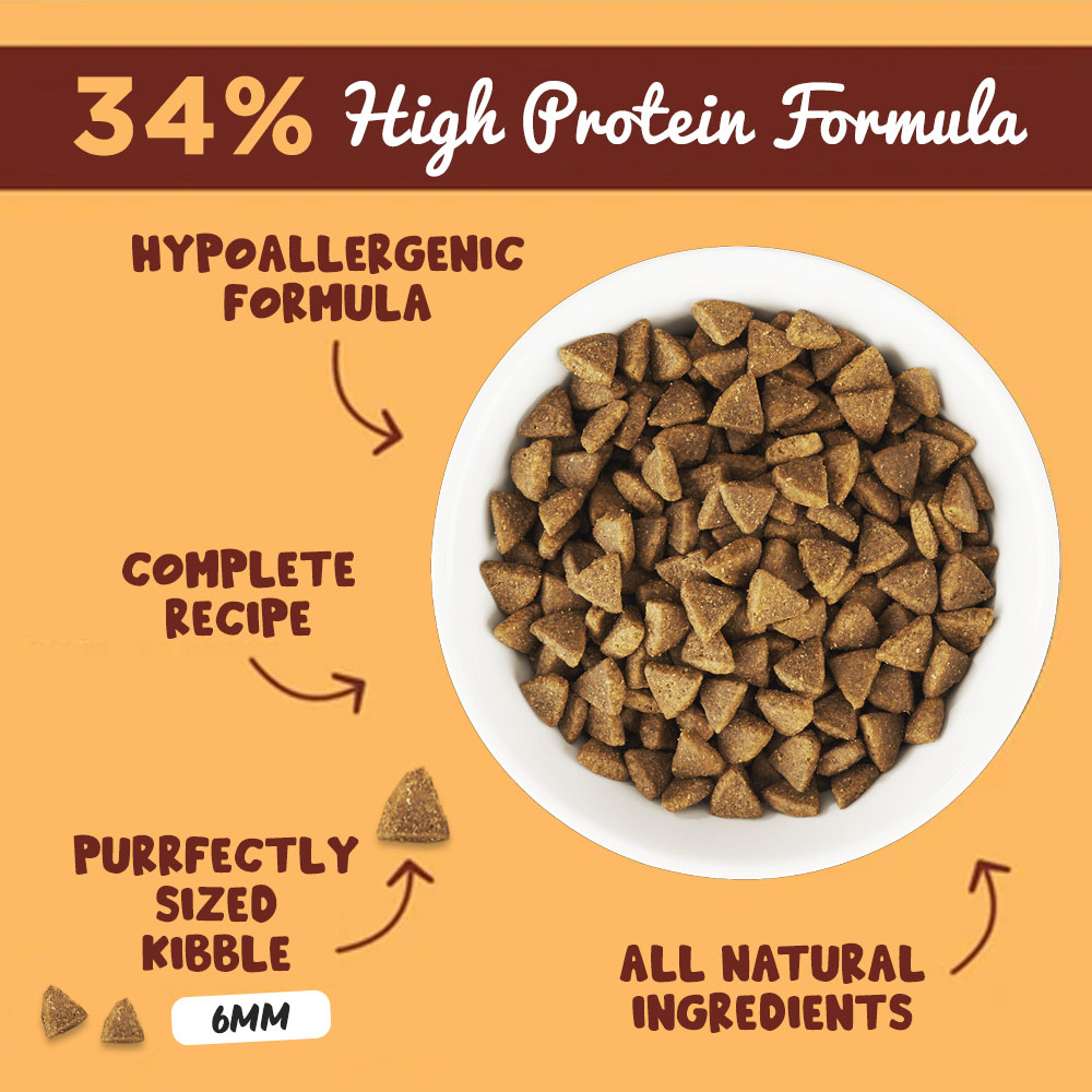Image showcasing Furiri VITA+ Cat Kibbles 1kg Kitten Adult Senior Weight Gain ...