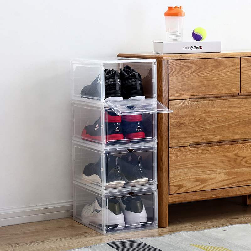 Drop Front Shoe Box Sneaker Box Storage Box ShoeBox with Good Quality ...