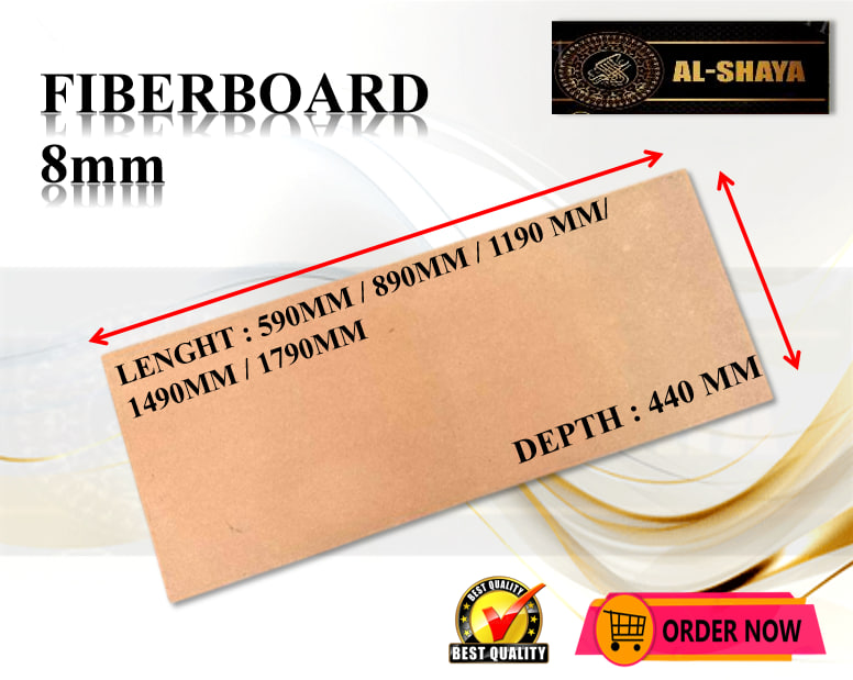 8mm fiberboad /rak papan /boltless shevle/HDF High Density Fibreboard ...