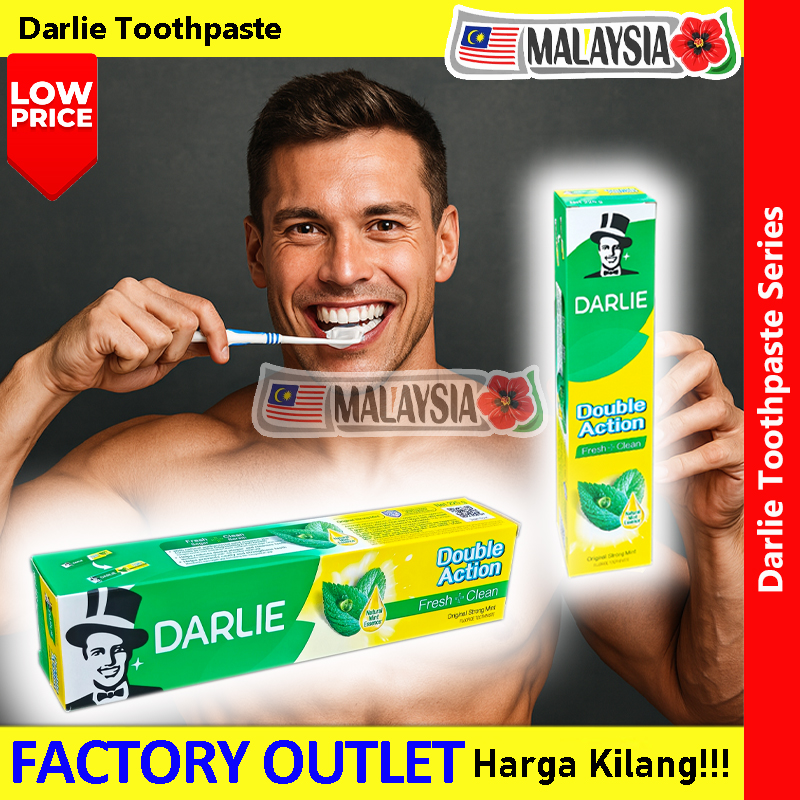 【EXP-2028】 Darlie Toothpaste Double Action 225g X 12-PCS #100%Genuine # ...