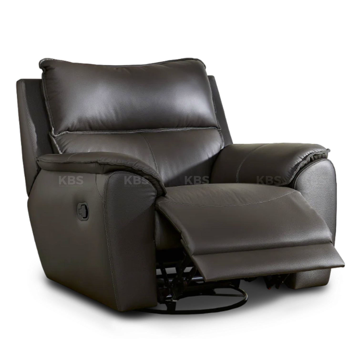 (FREE Shipping+Installation) KBS Crovetti Recliner Rocking Swivel Sofa ...