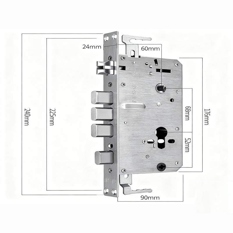 Door lock Body Mortise Silent Lock Body | Shopee Malaysia