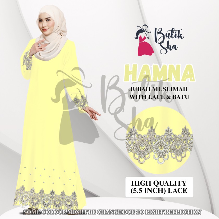 JUBAH ABAYA AFIYAH LACE BATU WITH SIDE POCKET HOT SELLING ABAYA 2026 ...